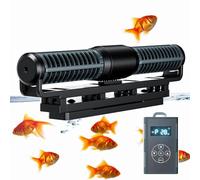 Machine à vagues pour aquarium, pompe de circulation d'eau à flux croisé avec base magnétique puissante, réglable pour réservoirs d'eau douce et d'eau salée, améliore le débit d'eau dans les aquariums