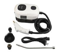 Machine à vapeur de 2500W avec écran tactile, nettoyant à haute pression à haute pression pour la maison, la cuisine, la salle de bain, la voiture, les 15s de chauffage, 6 niveaux