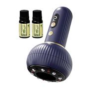 Machine à ventouses, instrument de grattage électrique à 9 modes | Masseur portable par vibration pour cuisse, corps, ventre, abdominal, dos, jambes, visage, fessier, bras