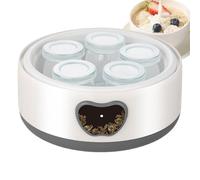 Machine À Yaourt - Contrôle Réglable du Temps et de la Température 1.2L Appareils Intelligents,Yaourtière Automatique Numérique | pour Maison Cuisine Petit-déjeuner Collation Alimentation