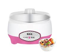 Machine à yaourt électroménager moderne - système de culture intelligent puissant, traitement des récipients en acier inoxydable préparation hygiénique et des aliments à base de lait qualité