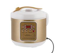 Machine à yaourt entièrement automatique 6 l - Fermenteur d'ail noir intelligent - Machine de fermentation multifonctionnelle pour natto, vin de riz doux, kimchi, 90 W