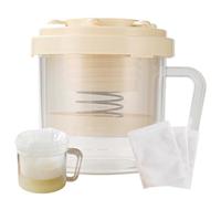 Machine à yaourt, fabricant de yaourt | Fabricant de yaourt en maille fine - Kit multifonction pour la fabrication d'aliments fins faits maison et la préparation de jus