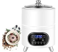 Machine À Yaourt Intelligente À Température Constante 360°, Fermenteur Électrique Ménager, 7 Menus Préréglés, Pour Yaourt Maison, Natto, Vin De Riz, Vinaigre De Fruits(White,8L)