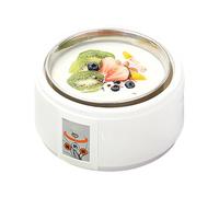 Machine À Yaourt, Yaourtière Automatique, Cuve Intérieure en Acier Inoxydable, Grande Capacité, Facile À Nettoyer, Cadeau Bien-être pour Hommes et Femmes