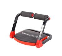 Machine Abdominale Compact Banc à Abdos , Rouge , Rouge | Ergonomique, Confortable, Équipement pour Abdos, Maison, Appartement, Débutants