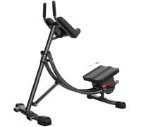 Machine abdominale pliable pour la salle de sport à domicile - Banc d'entraînement abdominal réglable avec entraîneur de base, équipement de musculation pour abdominaux, équipement de fitness unisexe