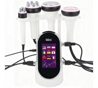 Machine amincissante pour le corps 40 K Radiofréquence - Machine de sculpture du corps 4 en 1 anti-cellulite - Appareil amincissant pour raffermir la peau, le visage, les bras (B)