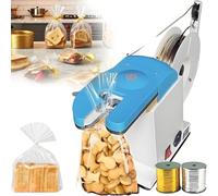 Machine automatique à attacher les sacs par torsion, fermeture semi-automatique électrique, cercle de serrage de 200 mm, diamètre de ligature 0,1-1,2 mm, machine à attacher les sacs alimentaires W2,