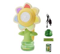 Machine automatique à bulles avec lumière pour activités de plein air, ventilateur de plein air éclairé