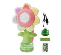 Machine automatique à bulles avec lumière pour activités de plein air, ventilateur de plein air éclairé