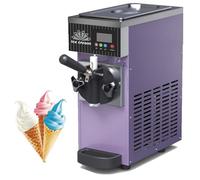 Machine Automatique à Desserts Glacés 450 W, 2,5 L, Rendement De 4 à 5 Kg/h, Avec Pré-refroidissement, Nettoyage Automatique, Panneau Lcd, Sorbetière Commerciale Pour Salons Gastronomiques Purple