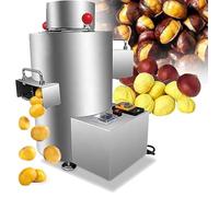 Machine Automatique À Éplucher Les Châtaignes 100kg Par Heure, Éplucheuse À Châtaigne Électrique Avec Lame Inoxydable, Eplucheur Chataigne Commerciale Idéale Pour La Crème De Marrons Et Marrons Chau