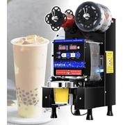Machine automatique à sceller les tasses pour thé Boba, double affichage LED, distributeur automatique de tasses