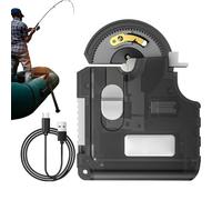 Machine Automatique d'attache d'hameçon, Lanceur de Crochet électrique Automatique, nœud de Bobine de pêche | pour Papa, Fils, Grand-père, Petit ami, Lacs, rivières, réservoirs, Eau salée et Eau