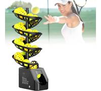 Machine automatique de balle de tennis avec télécommande, lanceur portable pour entraînement solo, entraînement, coaching