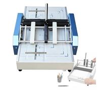 Machine automatique de brochures A3, 2 en 1 pliable et agrafeuse | Machine automatique de pliage et d'agrafage de papier pour une reliure efficace de livres, idéale pour les écoles