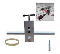 Machine automatique de câblage mural : outil de filetage de câble électrique avec extracteur de fil de 4,6 m, kit de ruban adhésif en alliage d'aluminium pour la construction et l'électricité (A)