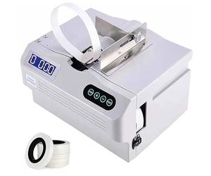 Machine automatique de cerclage de devises, machine de regroupement de trésorerie avec écran LCD, conception de bureau pour finances et caisse