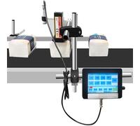 Machine automatique de codage à jet d'encre, imprimante thermique de haute précision pour le marquage de logo de code barres de lot de date sur la chaîne de production