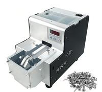 Machine automatique de comptage de vis, machine électrique de rangement de vis avec trémie en acier inoxydable, distributeur de vis numérique réglable