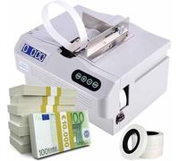 Machine Automatique De Conditionnement De Billets De Banque, Petite Machine De Mise en Balles De Billets De Banque, avec Fonction De Comptage, avec écran LCD, Petite Machine De Cerclage De Papier