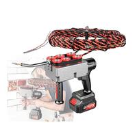 Machine Automatique de Cordage de câbles avec Batterie au Lithium, extracteur de câbles électriques 40 m/Min, rétracteurs de Tubes cachés pour électriciens,37500mah,30m