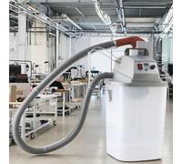 Machine automatique de coupe de tissu, 28000 tr/min, avec seau de rangement, solution intelligente de coupe de fil pour les usines de vêtements