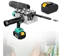 Machine automatique de filetage de fil, outil d'extraction de fil électrique pour l'installation et la décoration de tuyaux, enfile-tube de plomb facile à utiliser avec batterie incluse