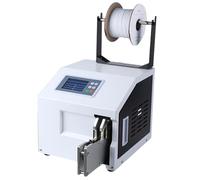 Machine automatique de fixation de câbles, empaqueteuse haute vitesse pour sacs alimentaires, longueur réglable de 70 à 128 mm, écran de 10,9 cm, comprend 1 rouleau de fil doré pour un emballage