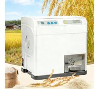 Machine automatique de fraisage et de décorticage de riz 500 W, éplucheuse de grains avec séparateur de son de riz, capacité de 60 kg/h pour le blé et les céréales, moulin à riz électrique domestique