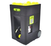 Machine automatique de lancement de balle de tennis pour l'entraînement, angle réglable pour tous les niveaux de compétence, design portable pour une pratique facile n'importe où