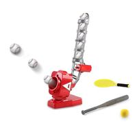 Machine automatique de lancement de baseball pour enfants, hauteur réglable, lancement automatique de 5 à 7 secondes, entraînement de frappe et de terrain pour débutants, utilisation en intérieur et