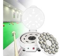 Machine automatique de nettoyage de balles de billard,polisseuse électrique 180W avec minuterie,système de nettoyage silencieux for balles de billard for salles de jeux à domicile et clubs de billard