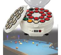 Machine automatique de nettoyage de boules de billard, nettoyeur et polisseuse pour 16/22 balles, snooker électrique et polisseuse de boules de billard pour la maison, le club et la salle de billard