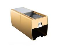Machine Automatique De Presse À Huile Extracteur D'huile De Noix À Froid/Chaud Acier Inoxydable Expulseur De Presse À Huile Pour Lin Arachide Périlla Canola Sésame 3-6kg / H 170W