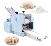 Machine automatique de raviolis en acier inoxydable 140 W pour rouleaux de printemps, raviolis, et plus encore (moule carré, 70 mm)