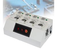 Machine automatique de réchauffage de pâte à souder, contrôle multi-stations pour réchauffage SMT et ré-écoulement de colle rouge dans la fabrication électronique, 2 trous