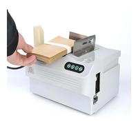Machine automatique de regroupement de billets de banque, outil de cerclage de devises avec ruban adhésif, reliure croisée pour emballage d'argent bancaire et de bureau