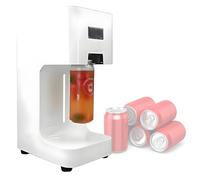 Machine automatique de scellage de canettes - Scellant commercial avec écran LED, hauteur d'étanchéité 20,1 cm, diamètre 5,1 cm, pour canettes en aluminium et en plastique