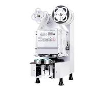 Machine automatique de scellage de tasse pour thé et café au lait - 110 V/220 V, acier inoxydable, compatibilité 88/90 mm