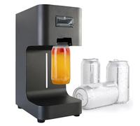 Machine automatique de scellage de tasses pour canettes de soda, d'aluminium et de fer-blanc - Scellant commercial avec compteur intelligent pour sceller efficacement les contenants de boissons