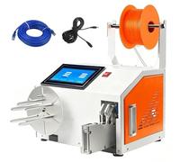 Machine automatique d'enroulement et de ligaturage de fils, machine d'enroulement et de fixation de bobines, artisanat, papeterie, cintres et projets industriels de bricolage.