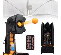 Machine automatique d'entraînement de tennis de table avec 9 modes de service, lanceur pour la pratique et le développement des compétences