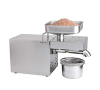 Machine automatique pour presse à huile Extracteur d'huile de qualité commerciale 1500 W Expulseur d'huile pour Lin Cacahuète Graine de chanvre Sésame Tournesol