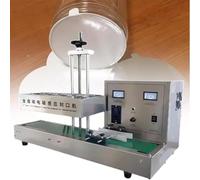 Machine Automatique Scellage Papier D'aluminium,Scelleuse Bouchons Bouteilles à Induction électromagnétique Continue,Hauteur Réglable 20-300Mm Pour Récipients Plastique,Verre 15to60mmdiameter
