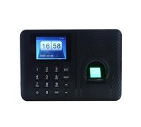 Machine biométrique intelligente de présence de mot de passe d'empreinte digitale, enregistreur d'enregistrement for les employés, écran LCD TFT de 2.4 pouces, DC 5V pour les petites entreprises