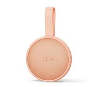 Machine Bruit Blanc Sommeil Adulte, Enfant & Bébé - Portable 24 Sons (Berceuse/Bruit de Pluie/Vagues), Bluetooth 5.1, Batterie, 3 Minuteries - Pour Maison, Voyage, Chambre (orange)