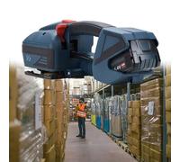 Machine Cerclage Automatique Portative, Machine Cerclage Portative, Outil Cerclage Automatique Pour Feuillard PP PET, Affichage Numérique, Conception Portative, Pour PP PET 13-16 mm Largeur 1battery