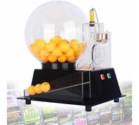 Machine Chanceux Loterie Boulier Machine électrique Loto Balle Préparateur Jeu Loto Bingo Mis Jeux Table De La Machine De Sélecteur Nombre pour La Famille,Black-100balls
